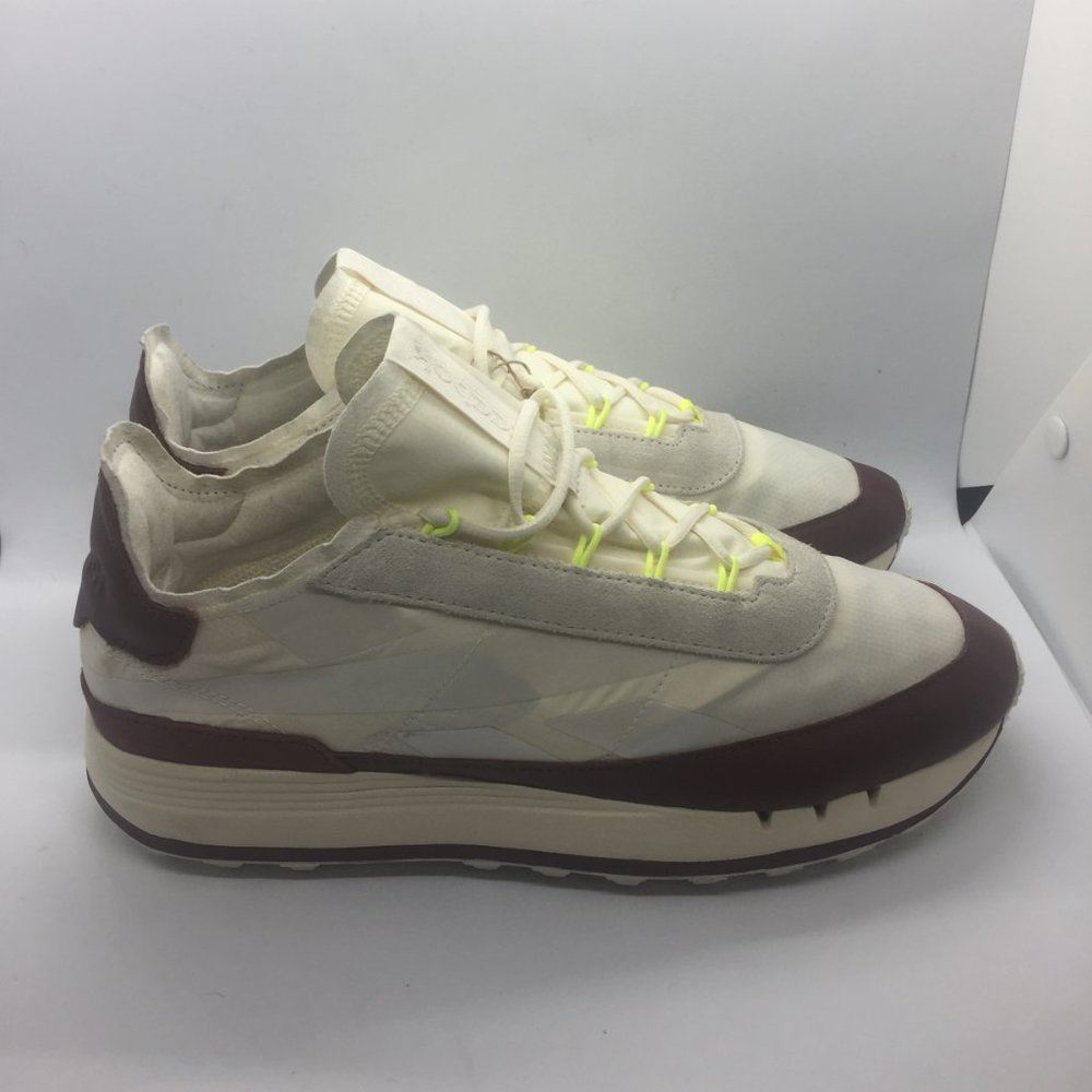 Reebok Legacy 83 Classic White/Rich Red/Morning Fog Shoes Sneakers Women's 10.5